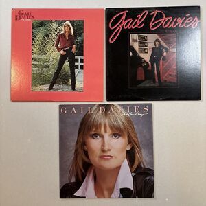 Gail Davies 1980s Vinyl LP Set Of 3 • The Game, I’ll Be There, What Can I Say